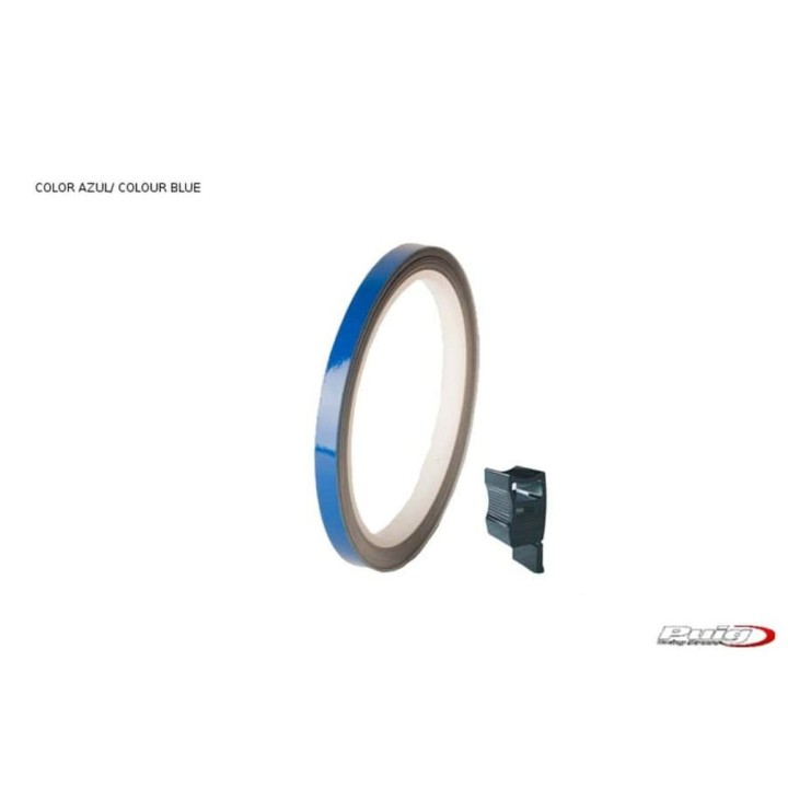 PUIG Rollo de tiras fluorescentes para llantas moto 4542