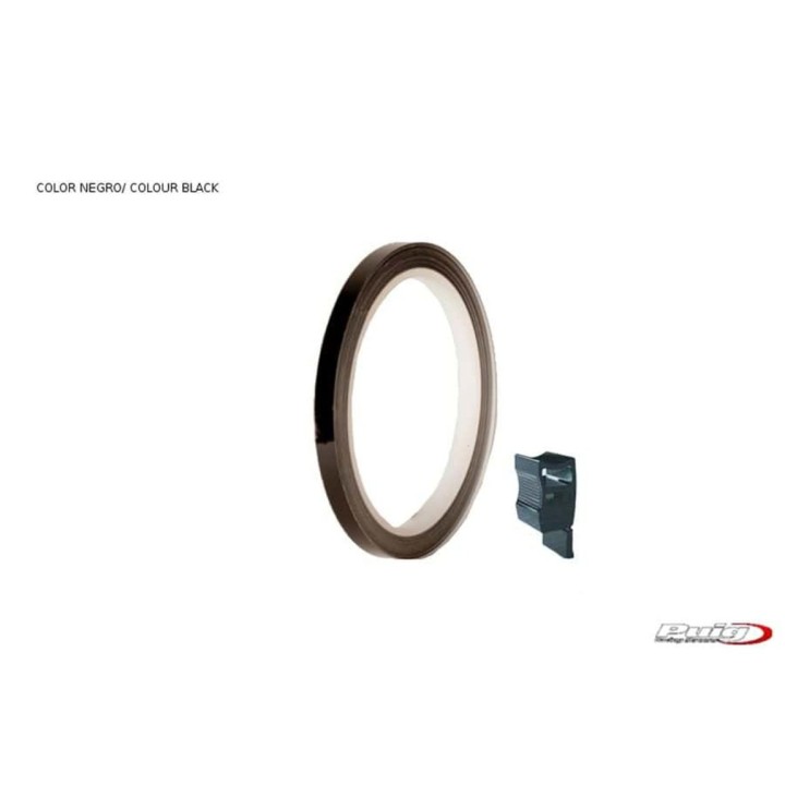 PUIG Rollo de tiras fluorescentes para llantas moto 4542