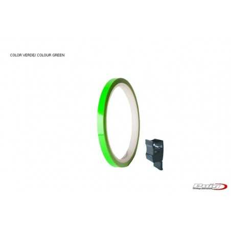 rotolo di strisce fluorescenti per cerchi moto