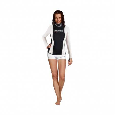 long sleeve thermal undersuit for women - fire skin she dives de mares