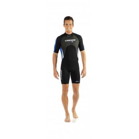 muta corta in neoprene da 3 mm cressi per uomo