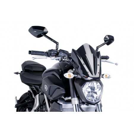 naked new generation motorcycle windscreen