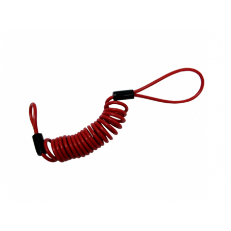 do not forget disk padlocks warning  spiral cable 4mm