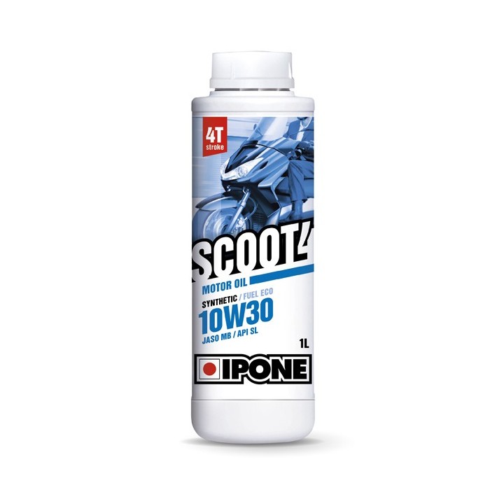 IPONE Aceite lubricante para motor SCOOT 4 10W30 - 1L 800373
