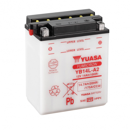 yuasa yb14l-a2 combipack accu ter vervanging van conventionele modellen