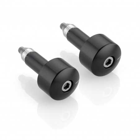 universal anodized aluminum handlebar end weights for motorcycles