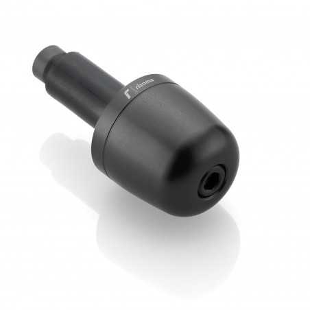 universal end handlebar counterweight ma301 in black anodized aluminum