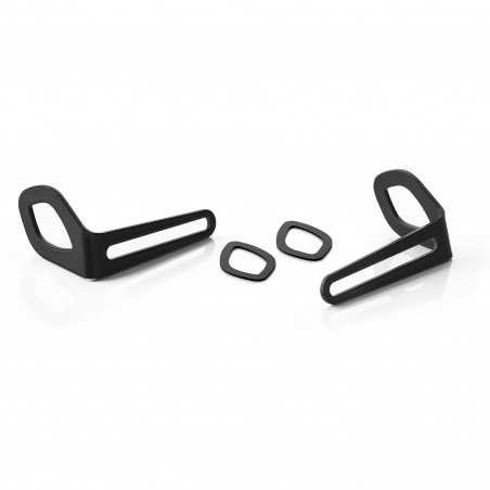 kit de montagem para piscas no suporte da placa de licença oem fox (pt533)