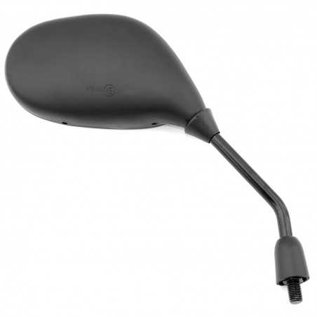 vicma right rearview mirror for motorcycle - m8/125 and m10/125 thread, black color, approval ce
