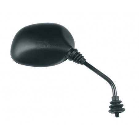 black plastic oem type right rearview mirror for motorcycle handlebar