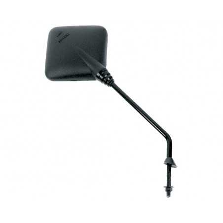 espelho retrovisor esquerdo tipo oem para motocicleta - cor preta