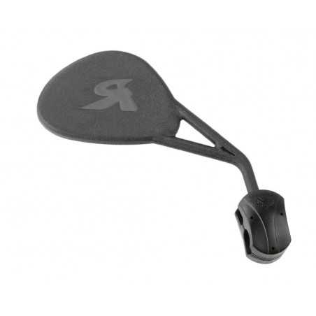 espejo retrovisor derecho para bicicletas con fijación en el manillar - color negro