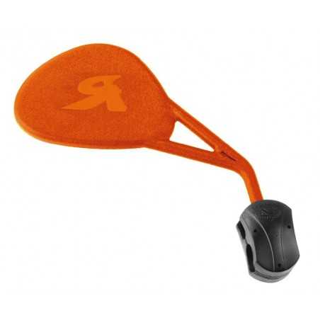 orange right-side rearview mirror for approved handlebars ce