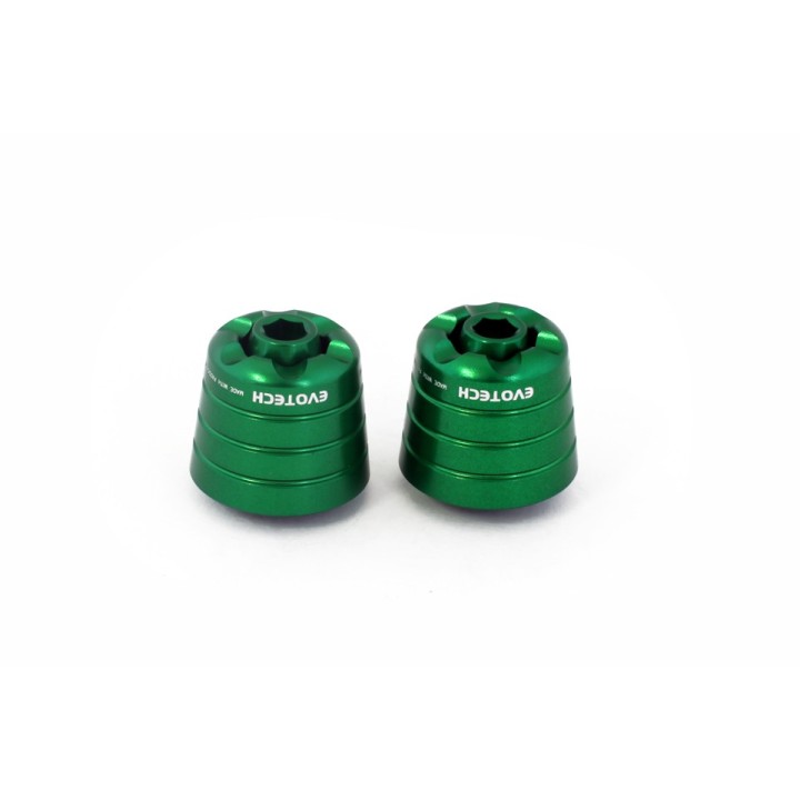 EVOTECH Contrapesos Final Storm de aluminio aeronáutico para motocicletas FS-KA1