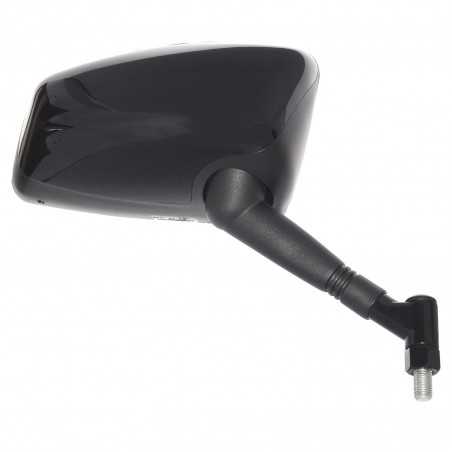 oem-style right-side rearview mirror for handlebars | black | approved ce