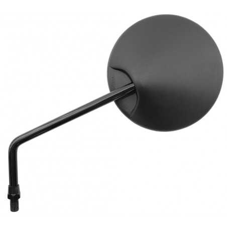 oem type left rearview mirror for motorcycle handlebar - black