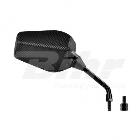 espelho retrovisor direito c/fiber m8/125 (sustituye e695)
