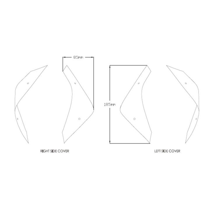 PUIG FRONT DEFLECTORS 3823