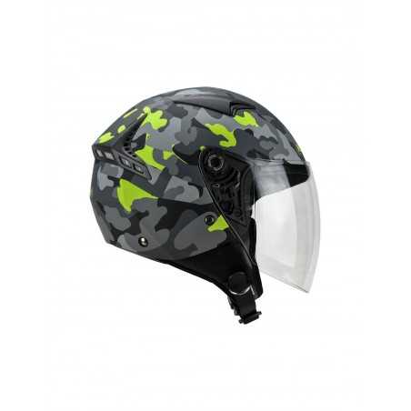casque jet ouvert avec écran ctr ii kamu