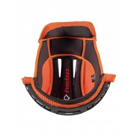 replacement upper interior motorcycle helmet fibra/carbon