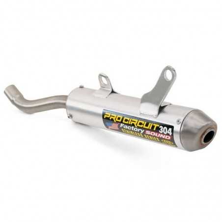 udstødningslyddæmper 304 inox