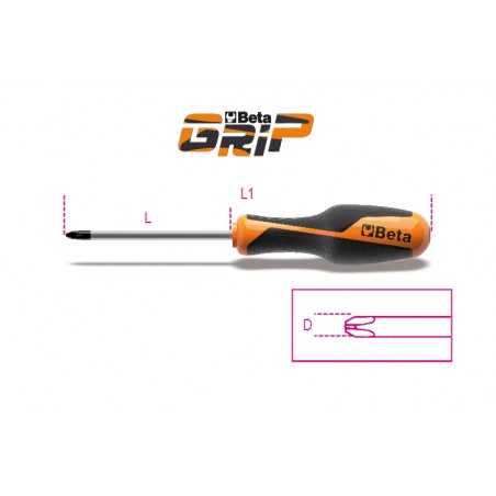 tornavís per a cargols de creu phillips ph2x6x150