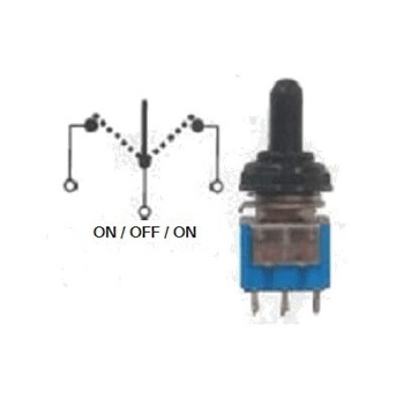 hermetický spínač on/off 6 mm