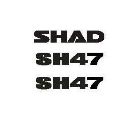replacement set of stickers for trunk sh47