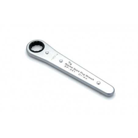 chave de vela plana com catraca 21 mm