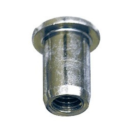 stalen gladde klinkmoeren m6 20 u