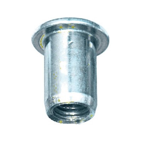 steel smooth rivet nuts m8 20 u