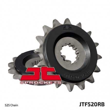 rubber pinion 520 steel 15 dientes