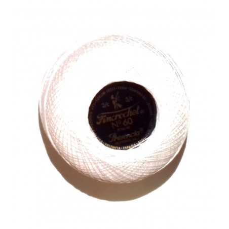 spool of thread no. 60 50gr fincrochet 100% cotton - off white