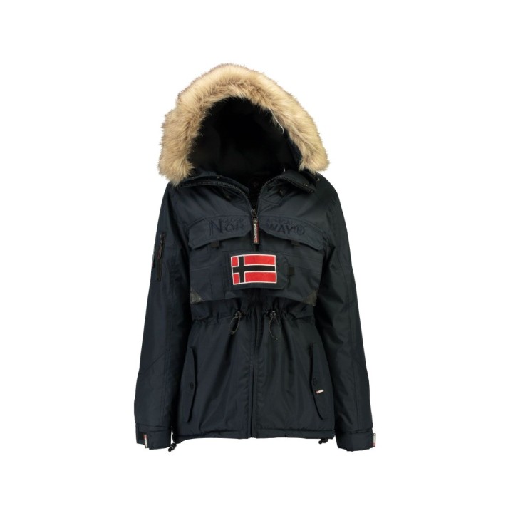 GEOGRAPHICAL NORWAY Parka para mujer BELLACIAO - Impermeable y cortavientos WU7327F-GN