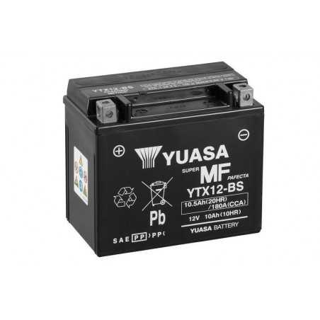 bateria de moto com eletrólito ytx12-bs combipack