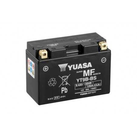 bateria de moto com eletrólito yt9b--bs combipack