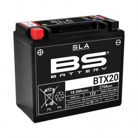 batteri sla btx20 (fa) ytx20
