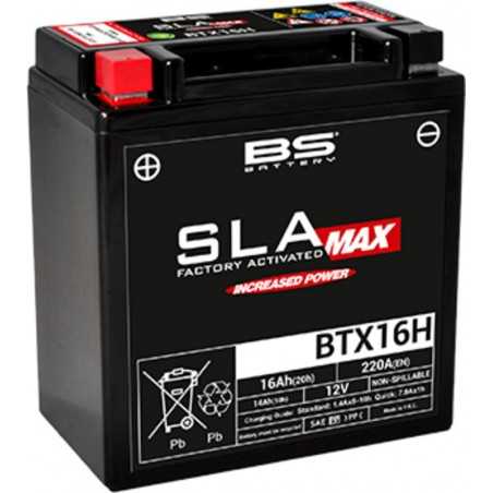 batterie activée sans entretien sla max btx16h ytx16h