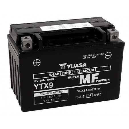 aktiverat underhållsfritt batteri ytx9