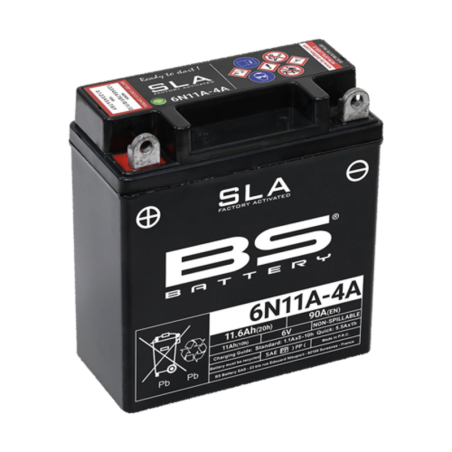 bateria activada sense manteniment 6n11a 4a