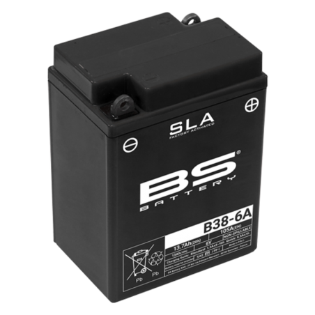batterie activée sans entretien b38 6a