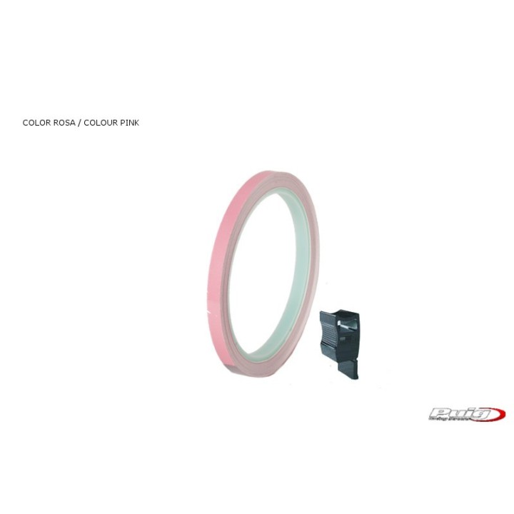 PUIG Rollo de tiras fluorescentes para llantas moto 4542