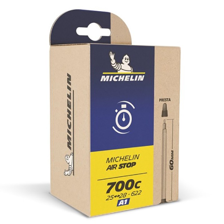 MICHELIN Cámara de aire AIRSTOP 29X1.85-2.40 PRESTA 48 MM (47-61/622) 721923