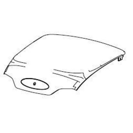 replacement top cover trim for trunk sh40