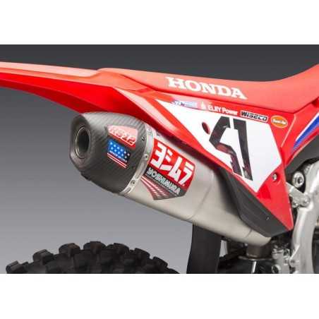 ljuddämparrör i rostfritt stål med kolfiberlock signature rs-12