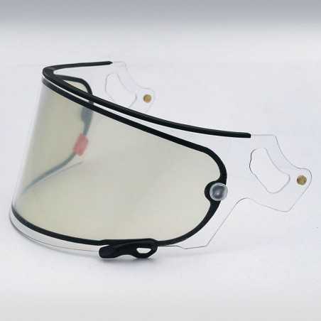 recanvi de pantalla doble per a casc de moto vas-v