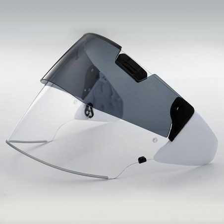 replacement screen + sun visor for helmet pro shade vas-z