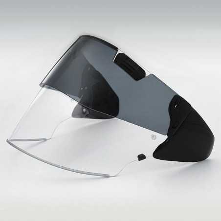 recambio pantalla + visor solar para casco pro shade vas-z
