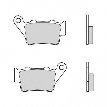 sintratut jarrupalat moottoripyörään 07bb02sp