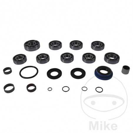 complete repair kit for front differential bearings for quads